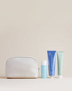 Skincare Regimen Set with Full Size Jet Lag Mask